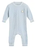 Brunello Cucinelli Kids Baby Bernie romper - Blue