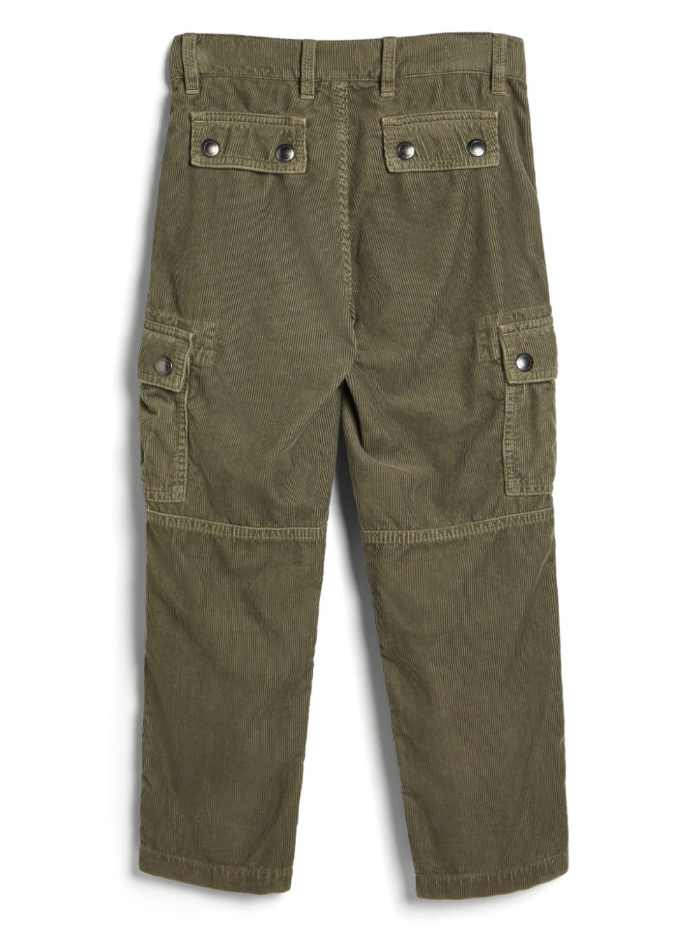 Brunello Cucinelli Kids Ribfluwelen broek - Groen