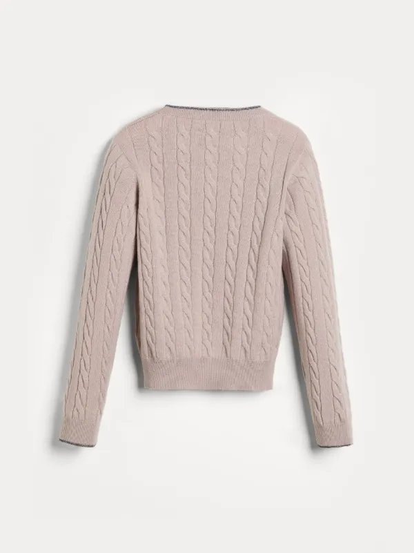 Brunello Cucinelli Kids Cashmere Sweater Pink FARFETCH IN