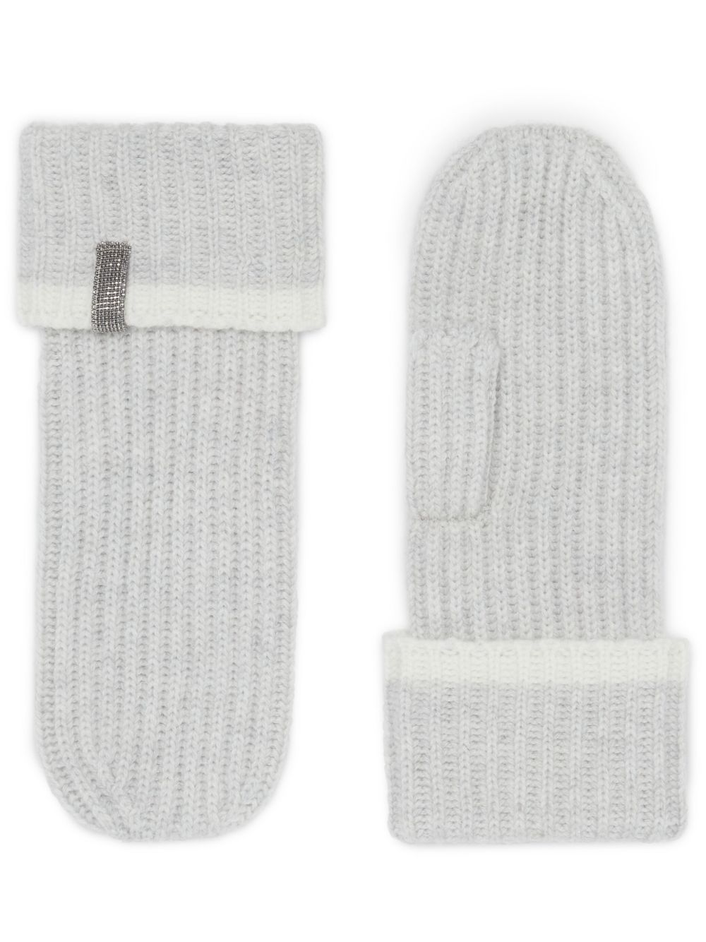 Brunello Cucinelli cashmere gloves - Grey