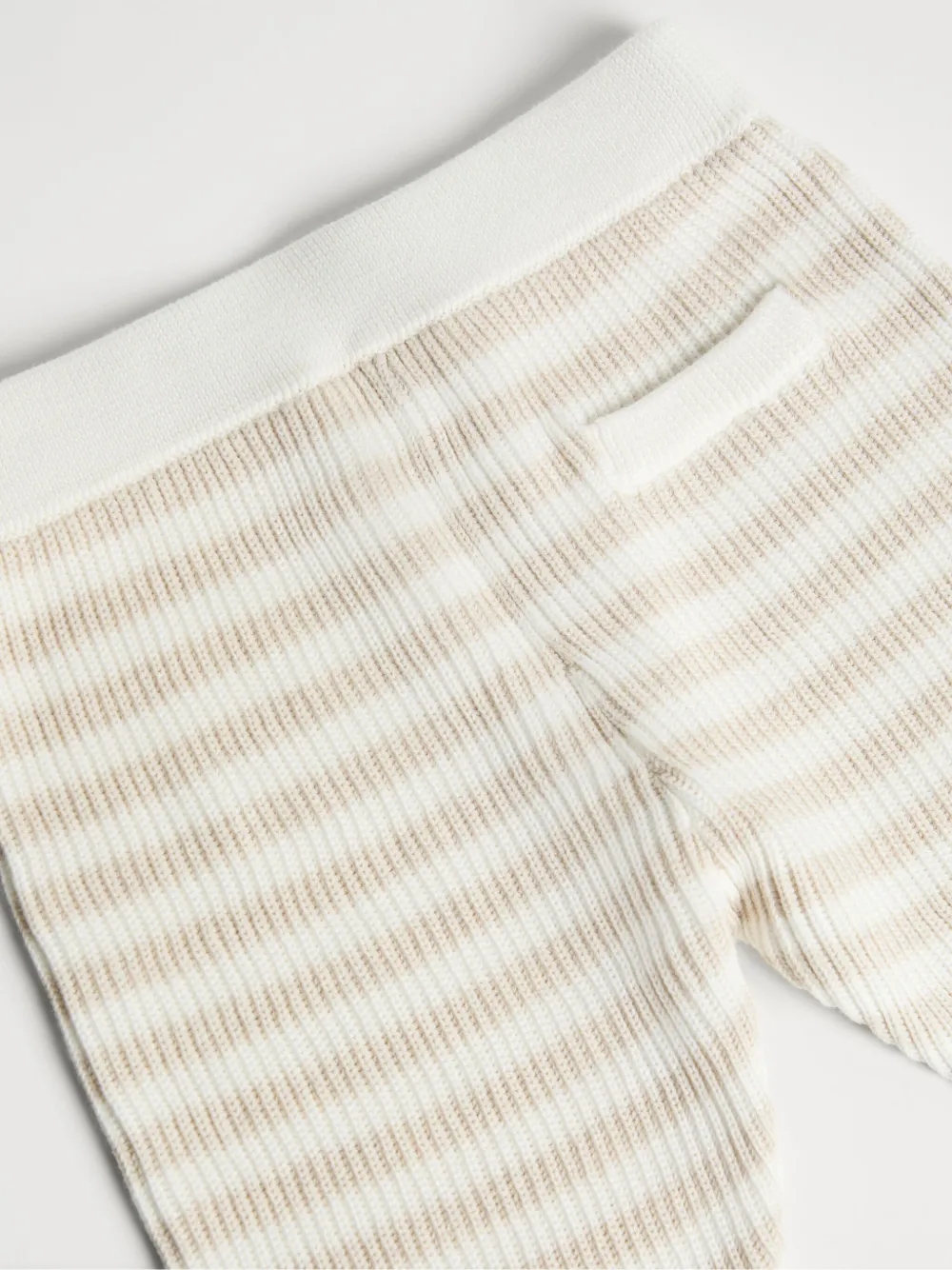 Brunello Cucinelli Kids Gestreepte broek Beige