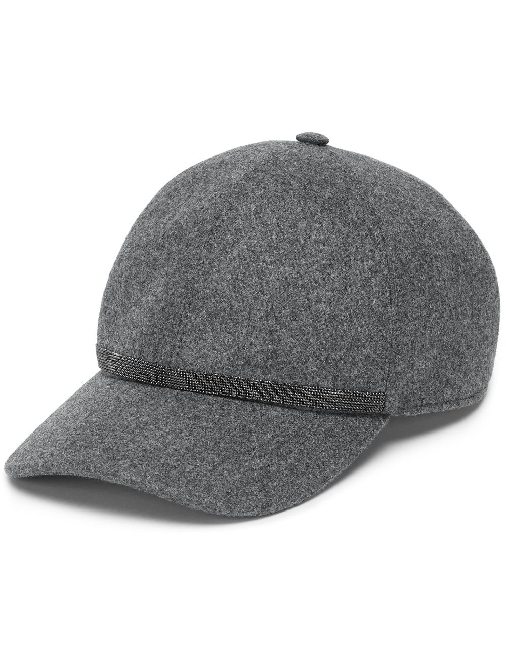 Brunello Cucinelli monili chain detail cap - Grey