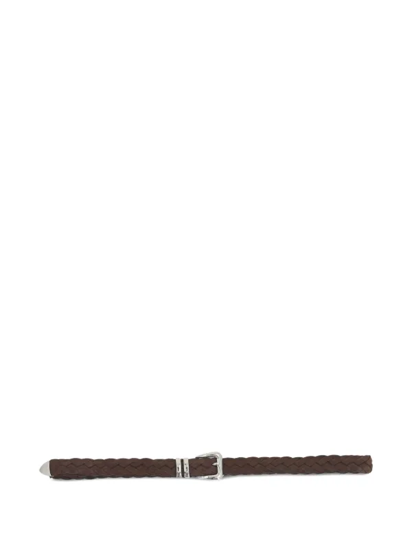 【関税&送料込】Brunello Cucinelli Belt BRUNELLO CUCINELLI Leather belt | THE OUTNET