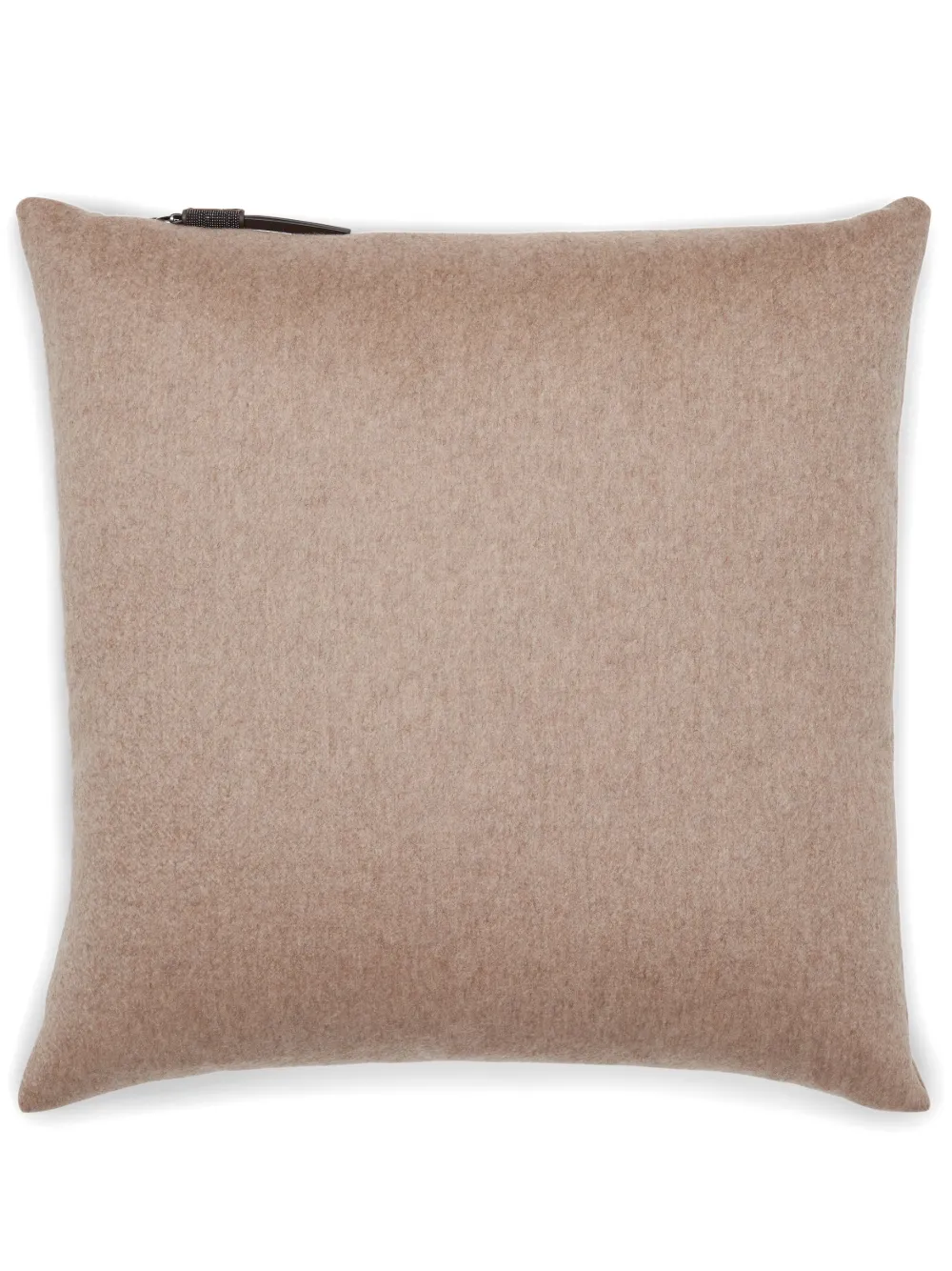 Brunello Cucinelli cashmere pillow | Brown | Image 1