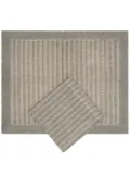 Brunello Cucinelli placemat and napkin set - Grey