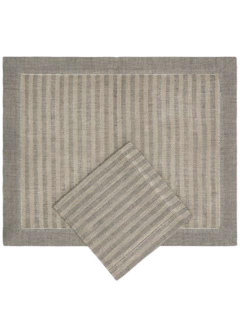 Brunello Cucinelli placemat and napkin set Men