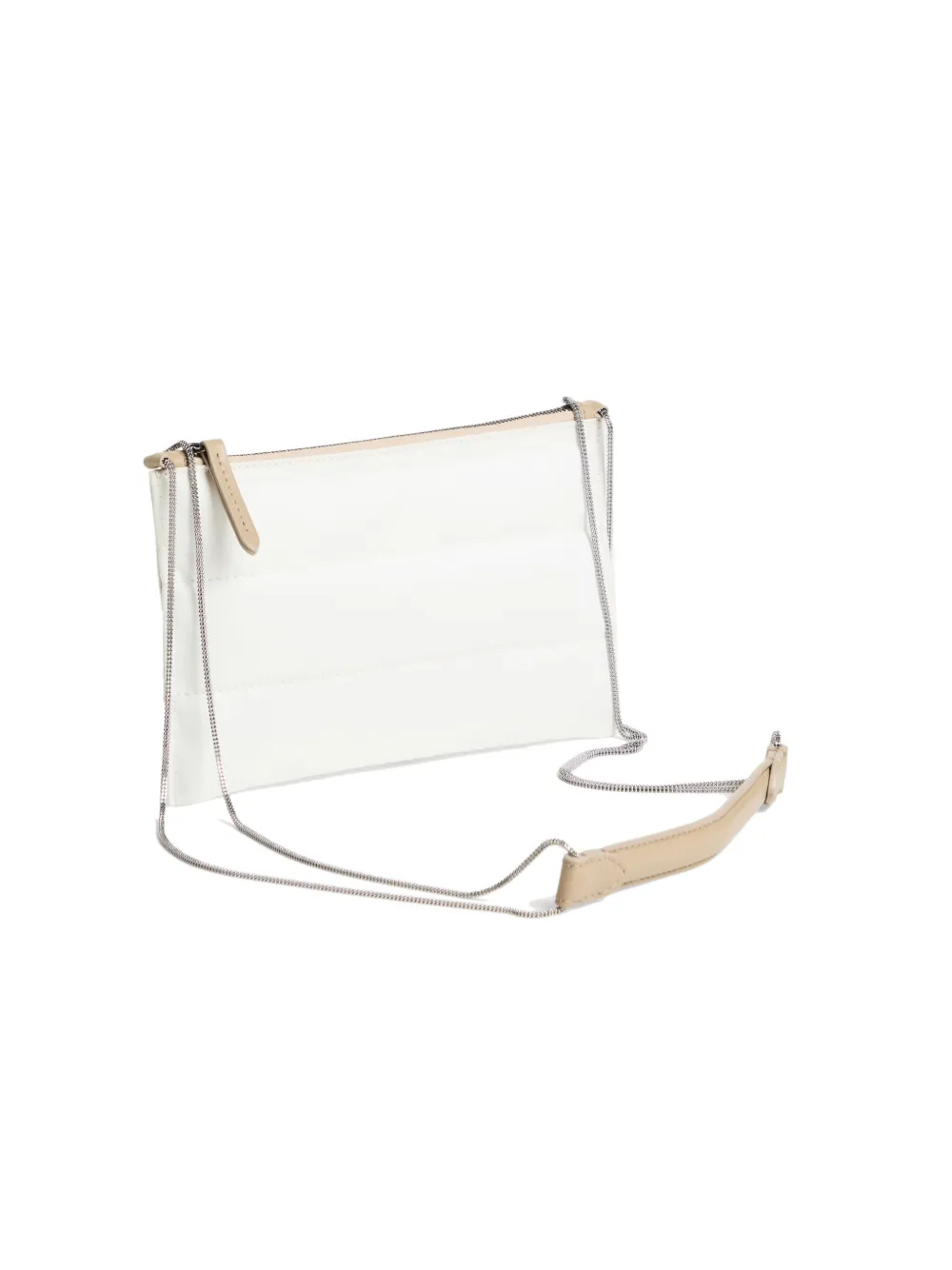 Brunello Cucinelli Kids Gewatteerde schoudertas - Wit