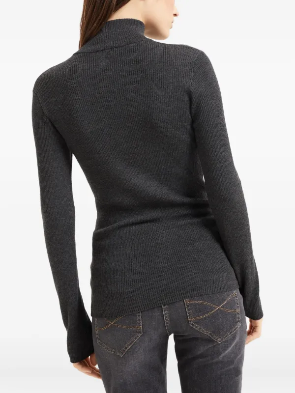 Brunello Cucinelli タートルネック セーター | グレー | FARFETCH JP