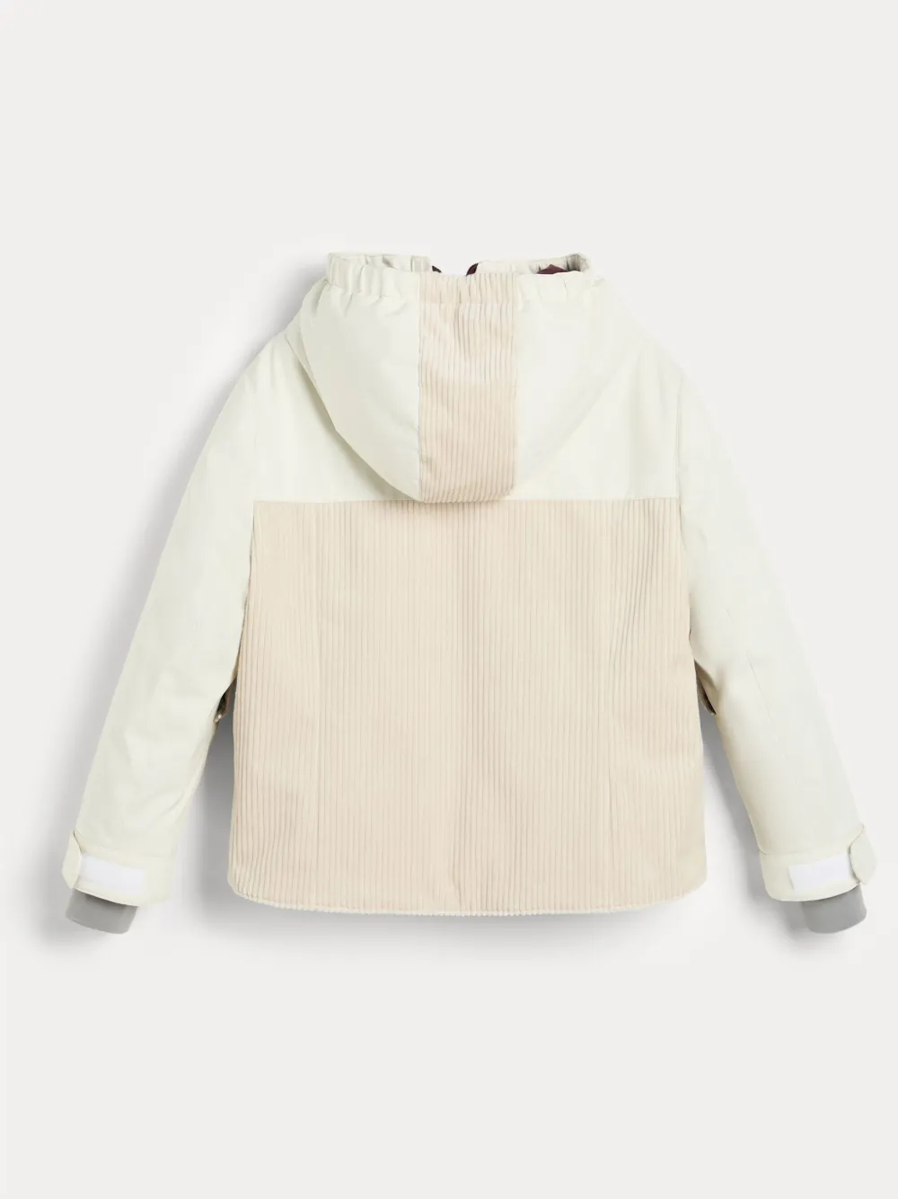 Brunello Cucinelli Kids Gewatteerd jack Wit