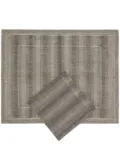 Brunello Cucinelli placemat and napkin set - Grey