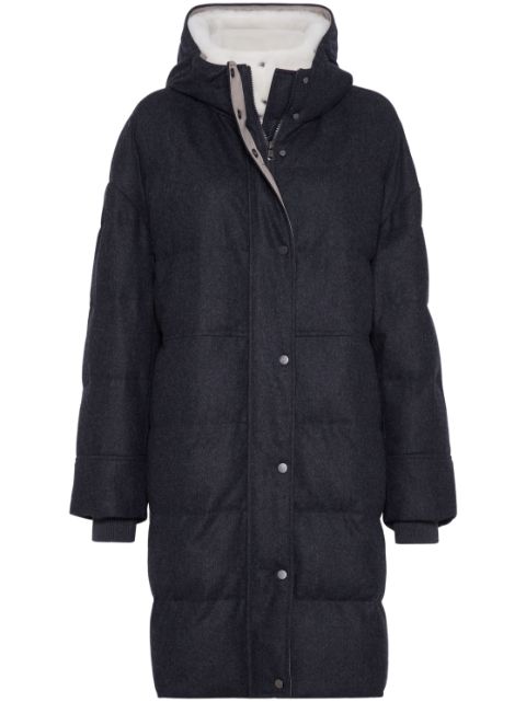 Brunello Cucinelli wool padded coat Women