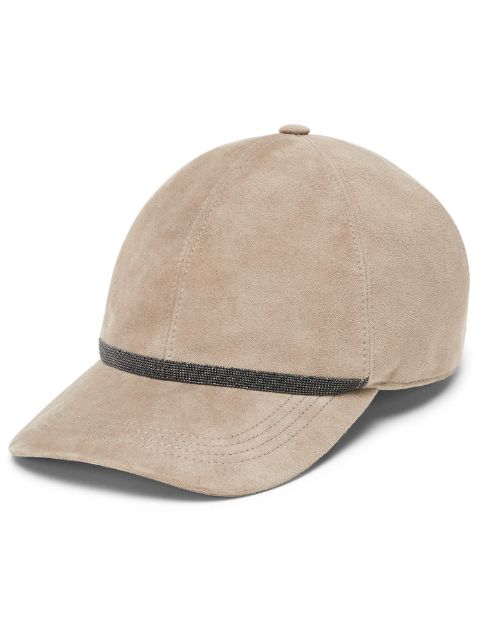 Brunello Cucinelli suede cap Women