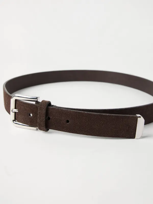 Brunello Cucinelli Cintura In Pelle | Marrone | FARFETCH IT