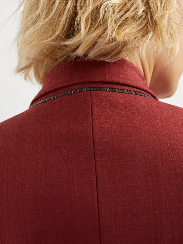 Brunello Cucinelli ウール ジャケット | レッド | FARFETCH JP