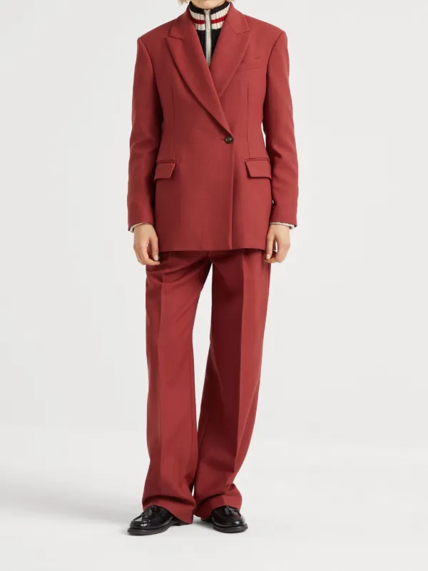 Brunello Cucinelli ウール ジャケット | レッド | FARFETCH JP