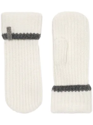 Brunello Cucinelli カシミア ニット手袋 通販 - FARFETCH
