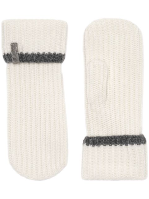 Brunello Cucinelli cashmere gloves Women