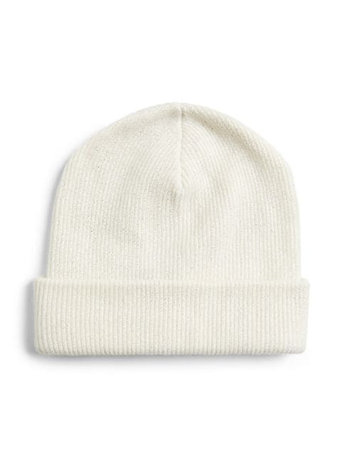 Brunello Cucinelli Kids cashmere ribbed-knit beanie