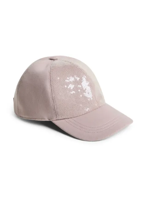 Brunello Cucinelli Kids sequin-embellished cap 