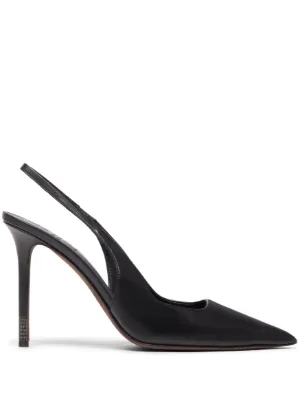 パンプス BRUNELLO CUCINELLI LEATHER SLINGBACK PUMPS Brunello Cucinelli Leather Monili Slingback Pumps | Neiman