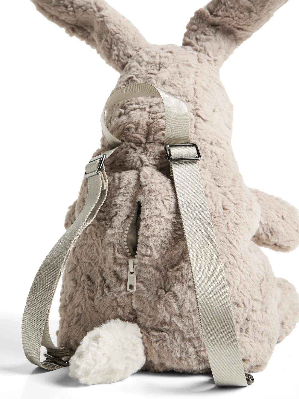 Brunello Cucinelli Kids Plush Biagio rugzak Beige