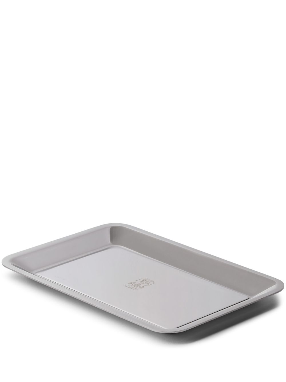 Buy authentic for less Brunello Cucinelli logo-engraved tray Men