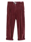 Brunello Cucinelli Kids corduroy trousers - Red