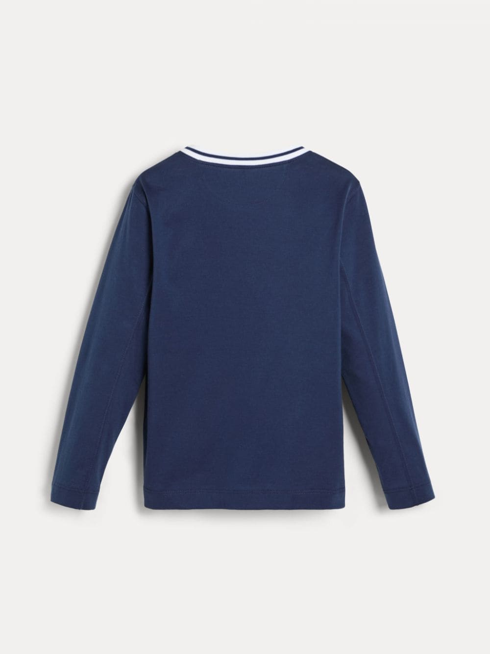 Brunello Cucinelli Kids T-shirt met logopatch - Blauw