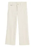 Brunello Cucinelli Kids flared trousers - White