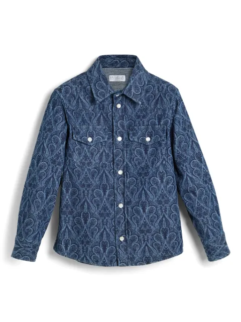 Brunello Cucinelli Kids long sleeve shirt
