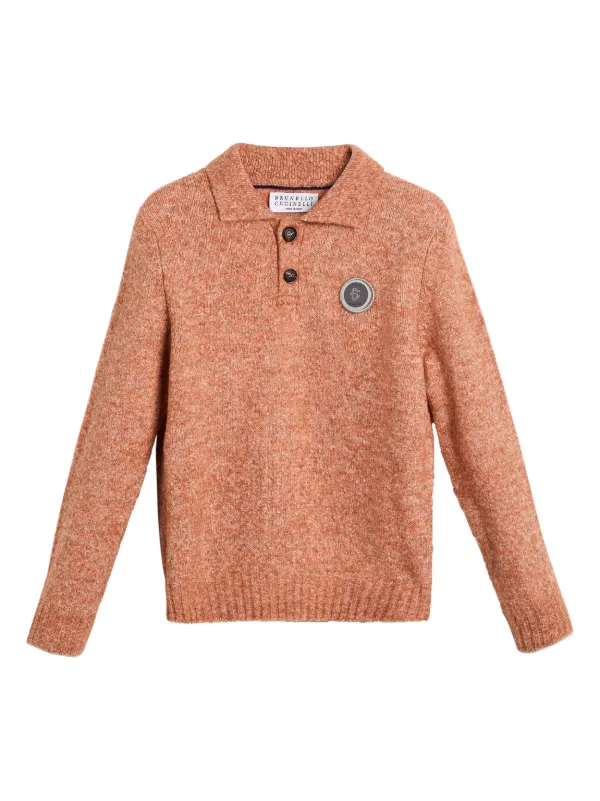 Kids orange sweater best sale