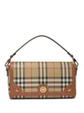 Burberry Vintage Check logo-plaque shoulder bag - Neutrals