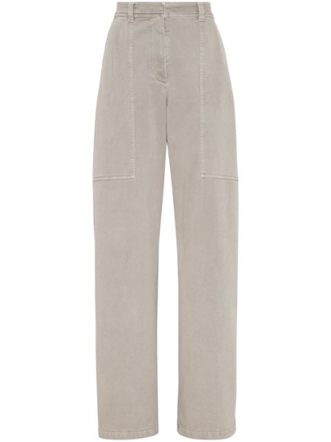 Brunello Cucinelli mid-rise straight-leg jeans Women