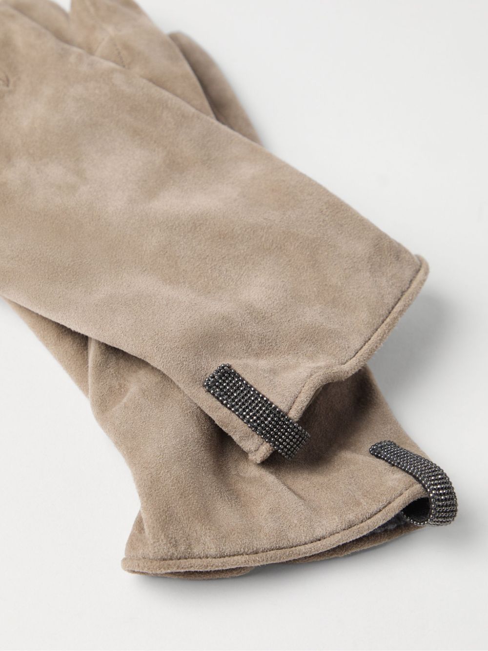 Brunello Cucinelli suede gloves Women