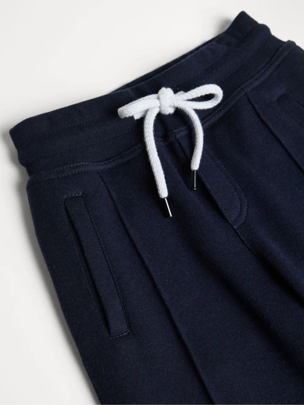 Brunello Cucinelli Kids Trainingsbroek met trekkoord Blauw