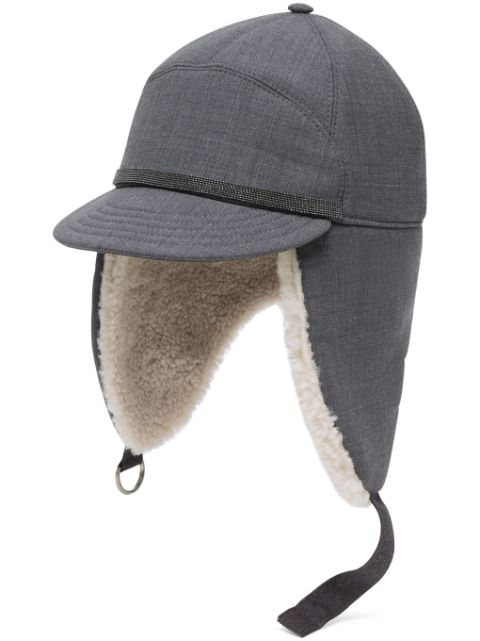 Brunello Cucinelli Monili-trim baseball cap Women