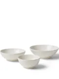 Brunello Cucinelli ceramic bowls (set of three) - White