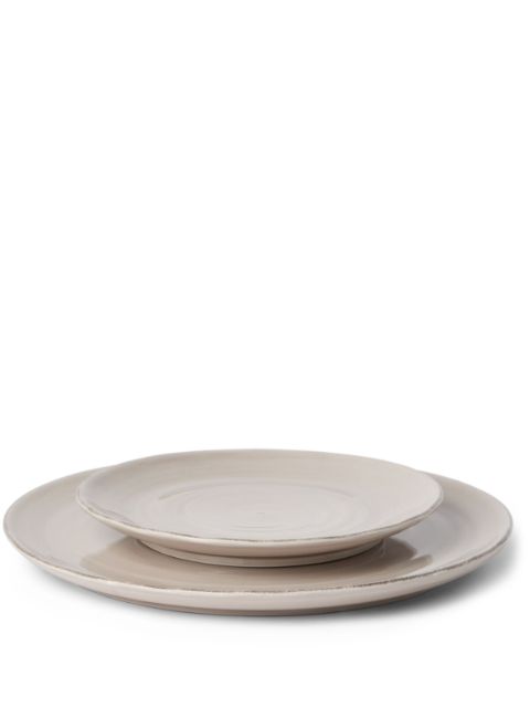 Brunello Cucinelli ceramic dining plates (set of two) Men