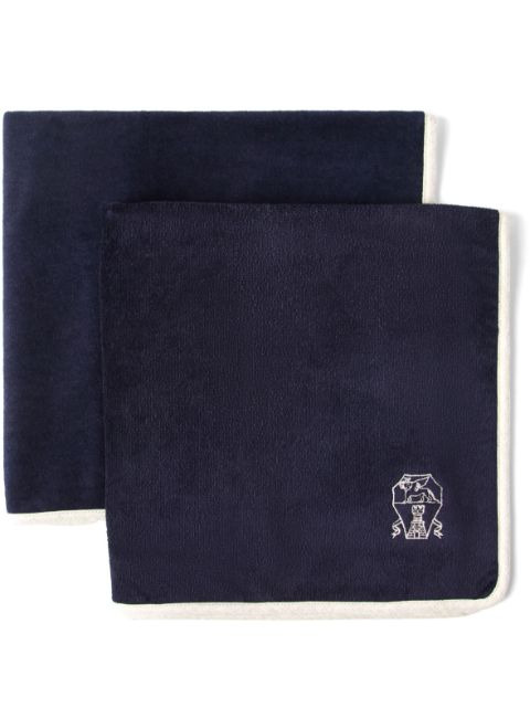 Brunello Cucinelli terry-cloth hand towels (set of two) Men