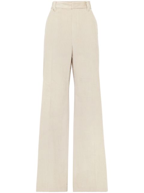 Brunello Cucinelli corduroy wide-leg trousers Women