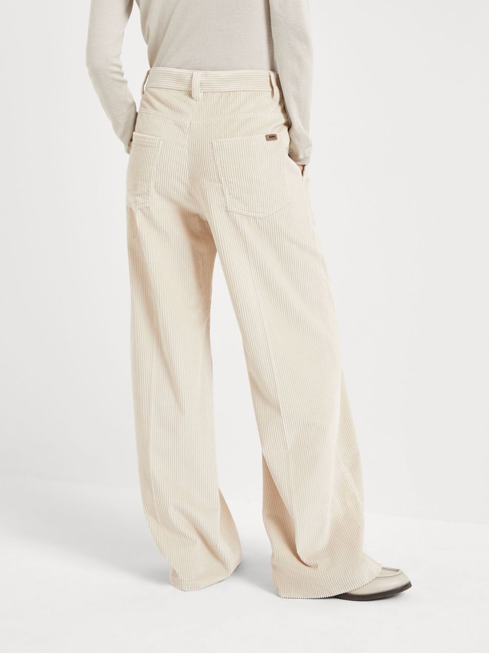 Cheap ETRO corduroy wide-leg trousers Women