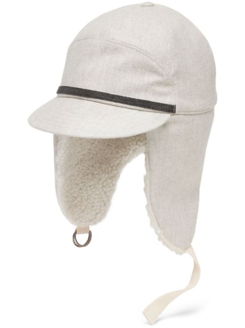 Brunello Cucinelli ears flap hat Women