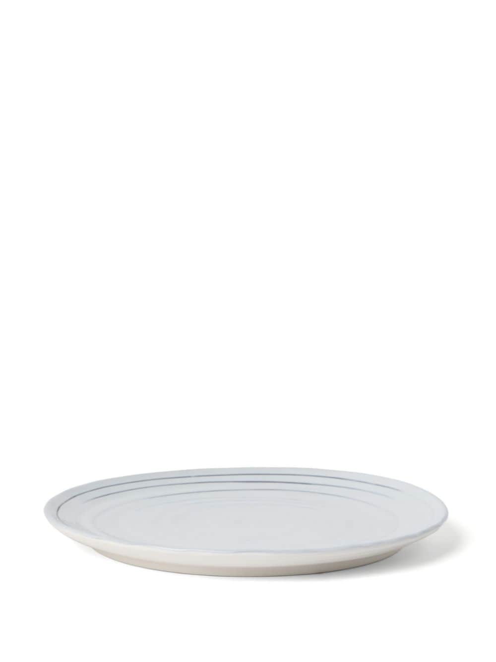 Brunello Cucinelli ceramic dining plate - Wit