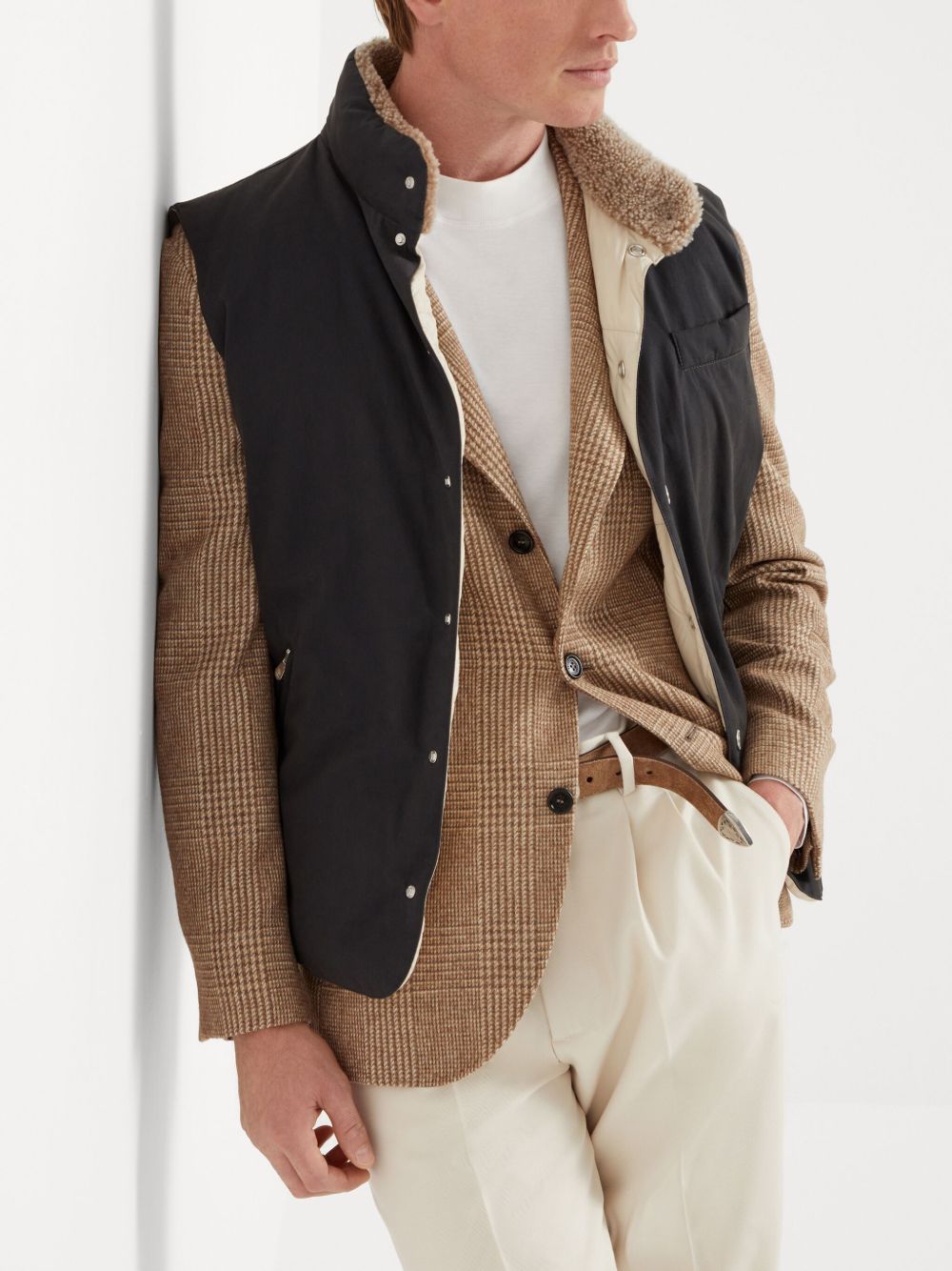 Brunello Cucinelli goose-down padded gilet Men