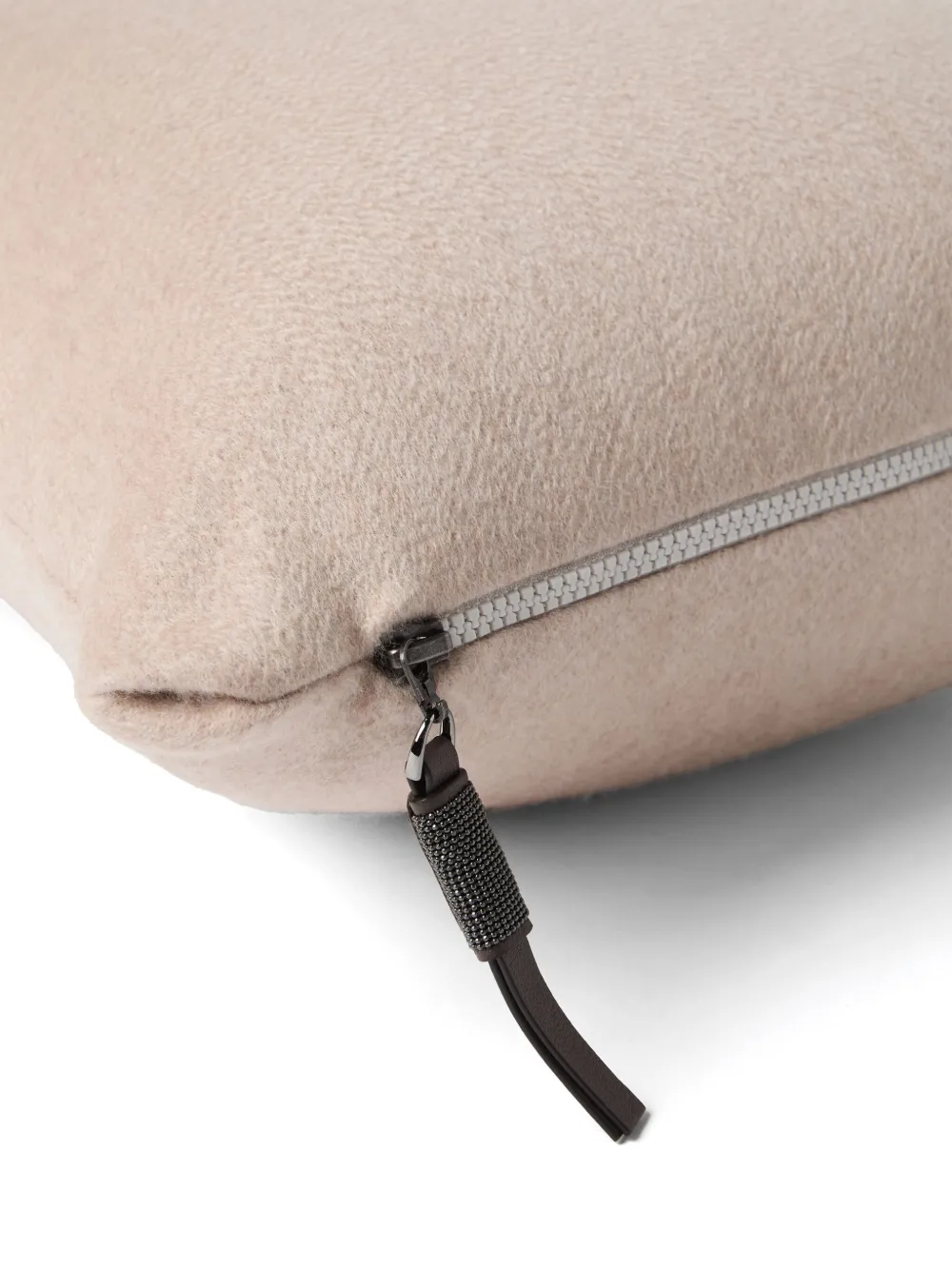 Brunello Cucinelli Cashmere Pillow In Neutrals