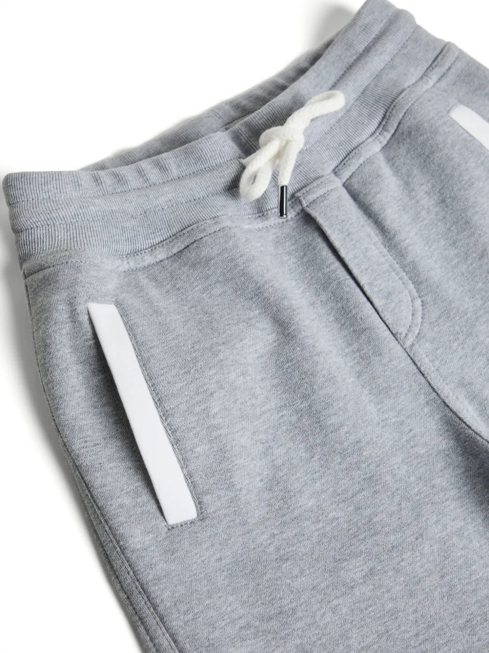 Brunello Cucinelli Drawstring-waist Track Pants In Grey