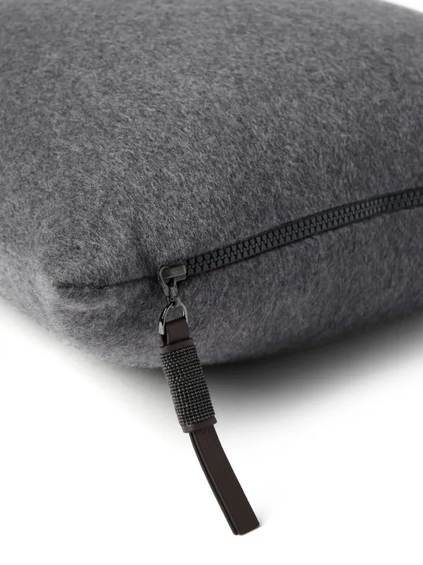Brunello Cucinelli カシミア ピロー | グレー | FARFETCH JP