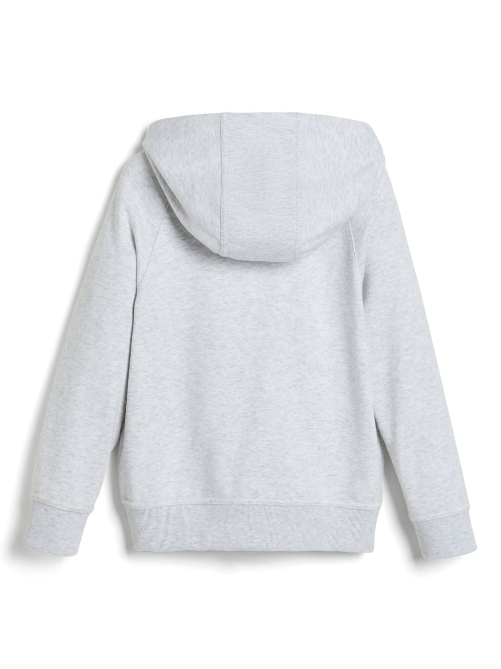 Brunello Cucinelli Kids embroidered zipped hoodie - Grijs