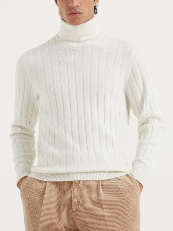BRUNELLO CUCINELLI カシミヤセーター アイボリー Brunello Cucinelli カシミアセーター | ホワイト | FARFETCH JP