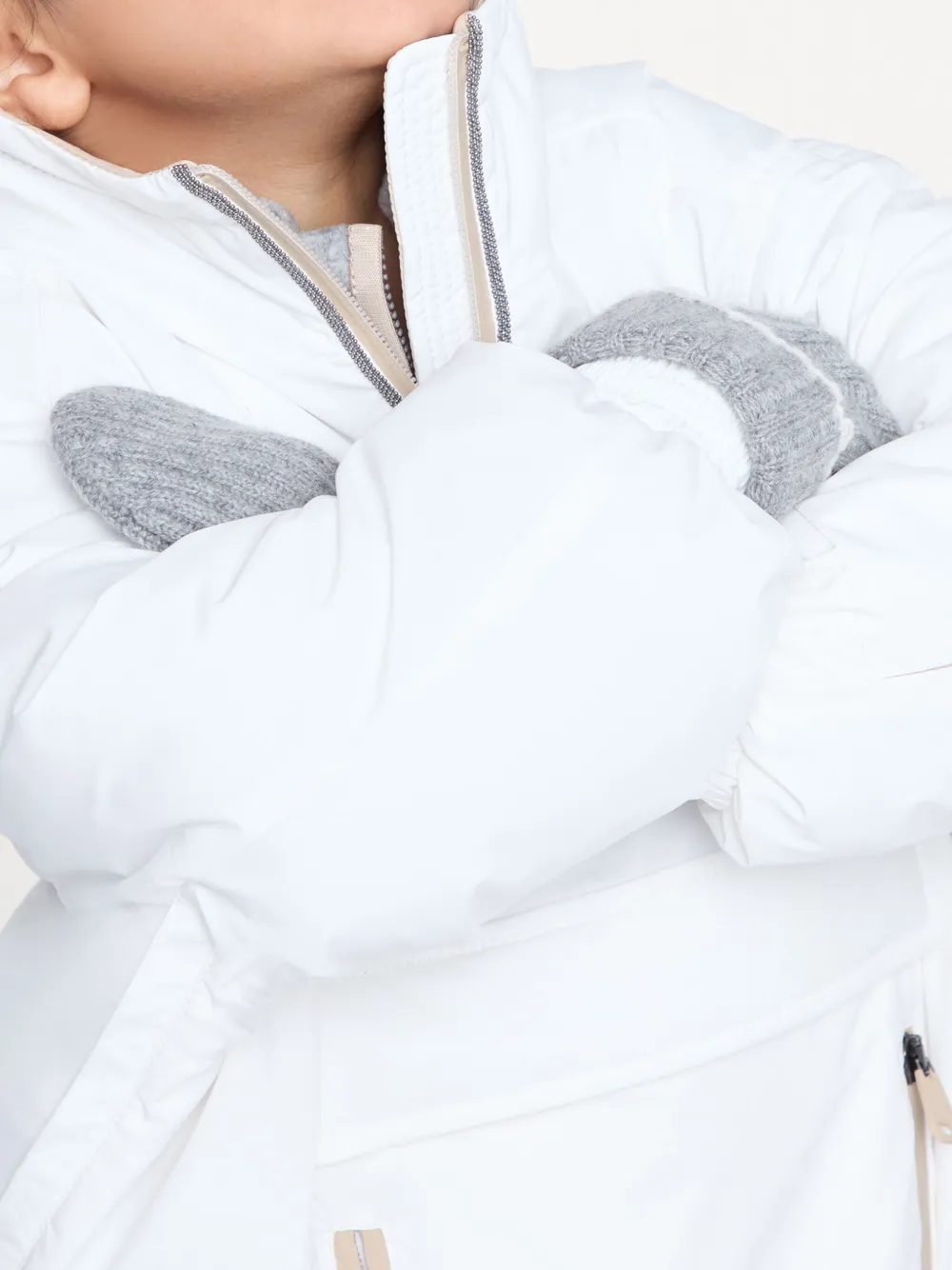 Brunello Cucinelli Kids Broek met logoprint Wit